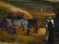 Pascal-Adolphe-Jean Dagnan-Bouveret - In the Stable